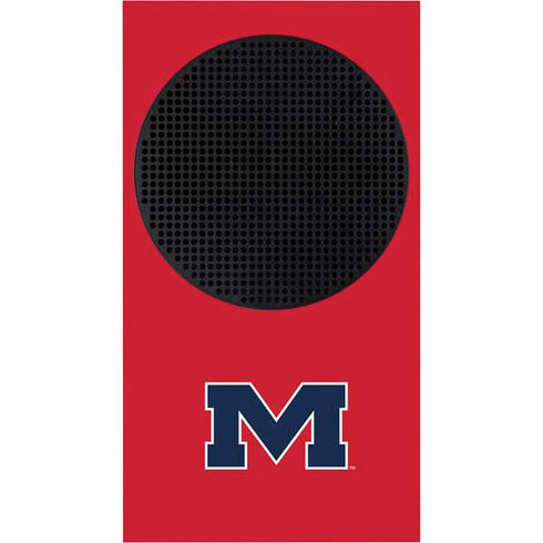 University of Mississippi Ole Miss Logo Red Xbox Series S Bundle Skin