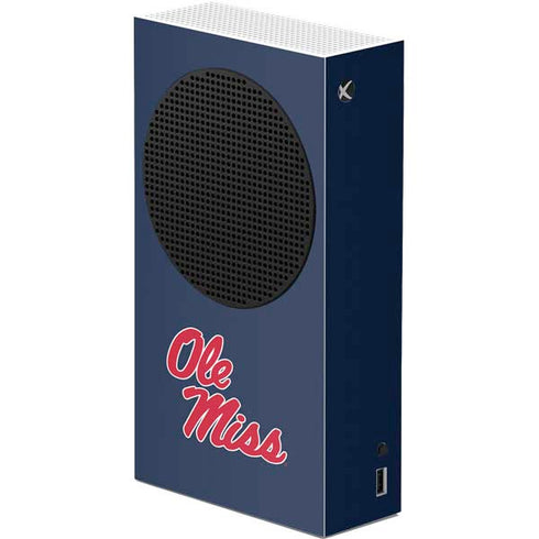 University of Mississippi Rebels Ole Miss Xbox Series S Console Skin