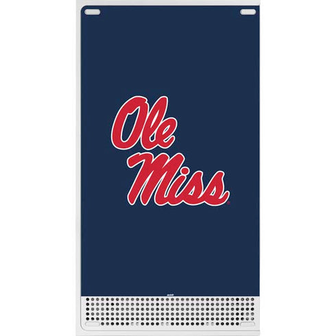 University of Mississippi Rebels Ole Miss Xbox Series S Console Skin