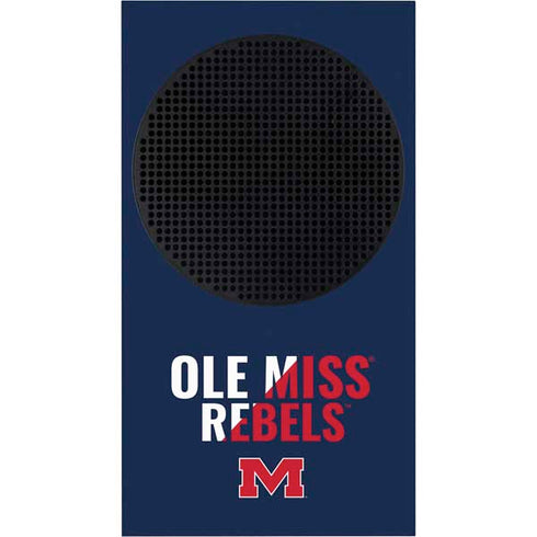 University of Mississippi Ole Miss Rebels Xbox Series S Console Skin