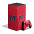 University of Mississippi Ole Miss Logo Red Xbox Series X Bundle Skin