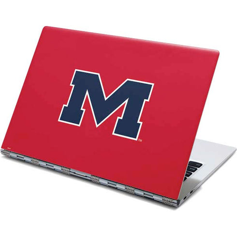 University of Mississippi Ole Miss Logo Red Yoga 910 2-in-1 14in Touch-Screen Skin