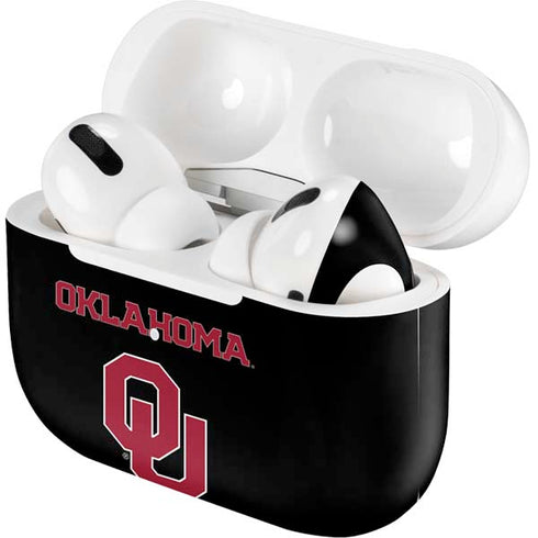 University of Oklahoma Only One Sooners Apple AirPods Pro Skin