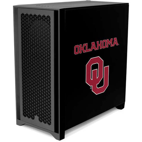 University of Oklahoma Only One Sooners Corsair 4000D Tempered Glass Mid-Tower ATX Case Skin