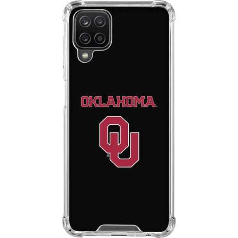 University of Oklahoma Only One Sooners Galaxy A12 Clear Case