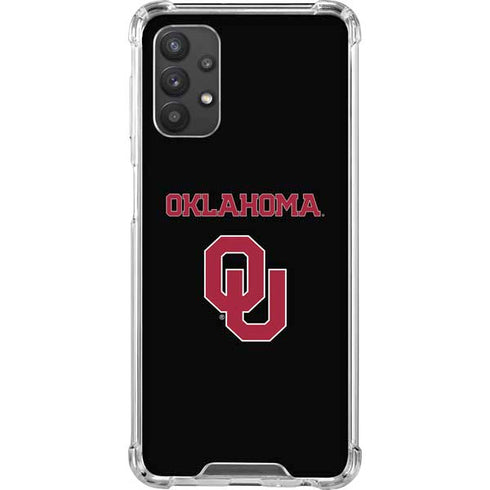 University of Oklahoma Only One Sooners Galaxy A32 5G Clear Case