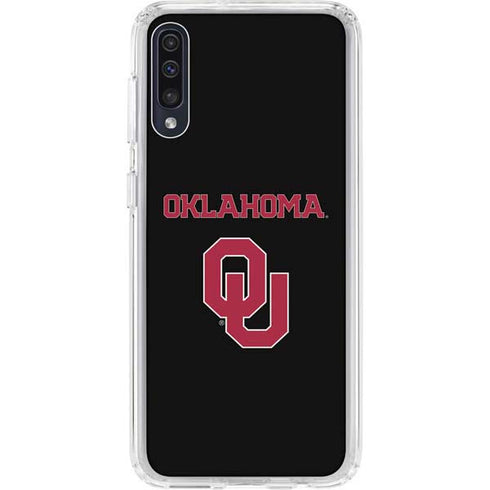 University of Oklahoma Only One Sooners Galaxy A50 Clear Case