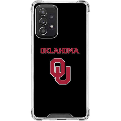 University of Oklahoma Only One Sooners Galaxy A52 5G Clear Case