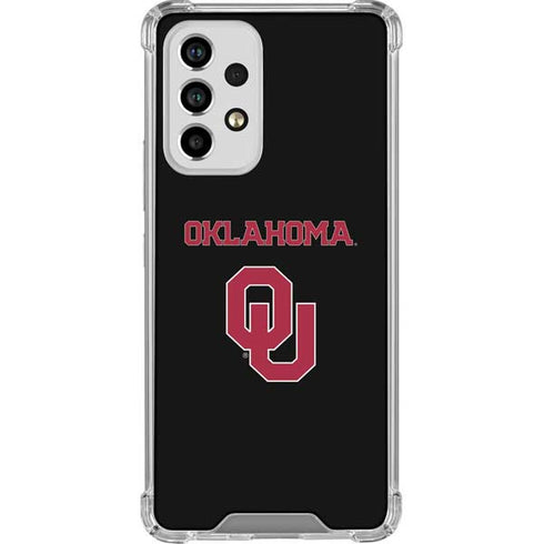 University of Oklahoma Only One Sooners Galaxy A53 5G Clear Case