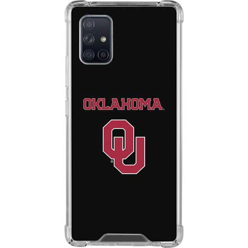 University of Oklahoma Only One Sooners Galaxy A71 5G Clear Case