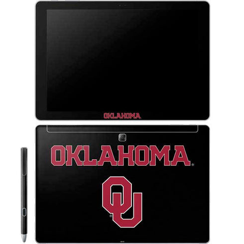 University of Oklahoma Only One Sooners Galaxy Book 12in Skin
