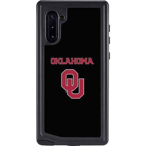 University of Oklahoma Only One Sooners Galaxy Note 10 Waterproof Case