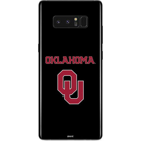 University of Oklahoma Only One Sooners Galaxy Note 8 Skin