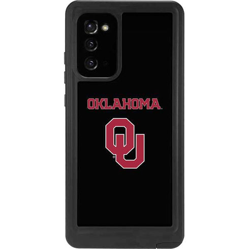 University of Oklahoma Only One Sooners Galaxy Note20 5G Waterproof Case