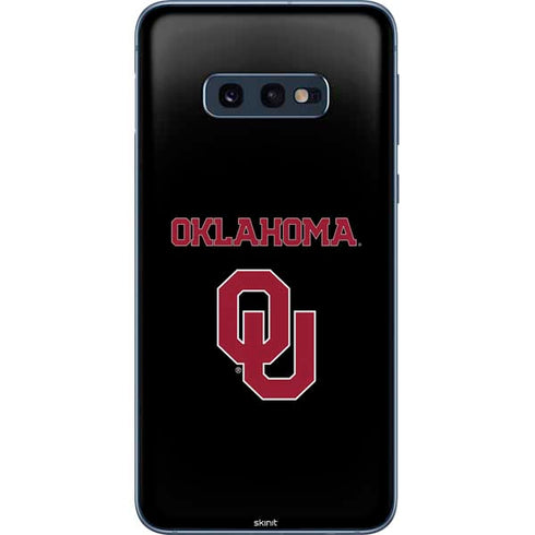 University of Oklahoma Only One Sooners Galaxy S10e Skin
