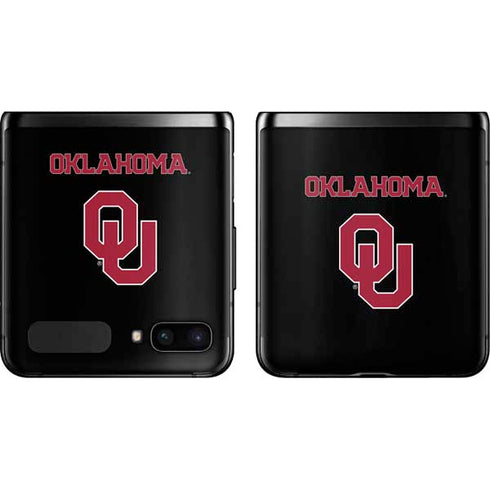 University of Oklahoma Only One Sooners Galaxy Z Flip Skin