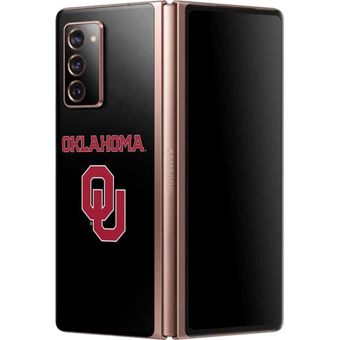 University of Oklahoma Only One Sooners Galaxy Z Fold2 5G Skin