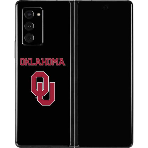 University of Oklahoma Only One Sooners Galaxy Z Fold2 5G Skin