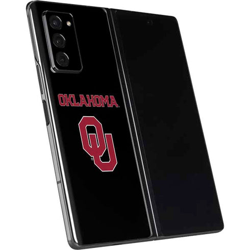 University of Oklahoma Only One Sooners Galaxy Z Fold2 5G Skin