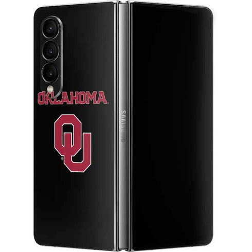 University of Oklahoma Only One Sooners Galaxy Z Fold4 5G Skin