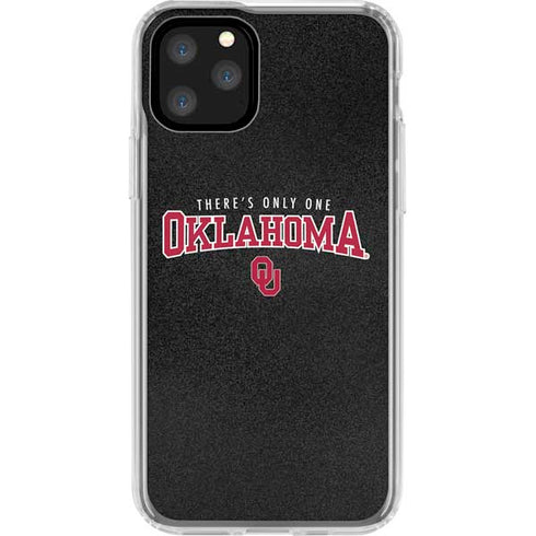 University of Oklahoma Only One Sooners iPhone 11 Pro Clear Case