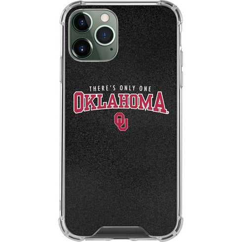 University of Oklahoma Only One Sooners iPhone 11 Pro Max Clear Case