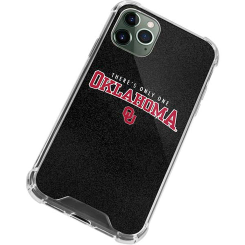 University of Oklahoma Only One Sooners iPhone 11 Pro Max Clear Case