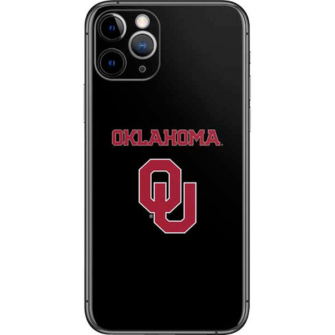 University of Oklahoma Only One Sooners iPhone 11 Pro Skin