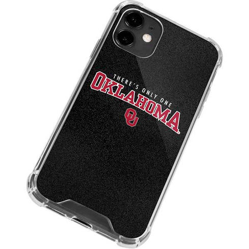 University of Oklahoma Only One Sooners iPhone 12 Clear Case