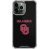 University of Oklahoma Only One Sooners iPhone 14 Pro Max Clear Case
