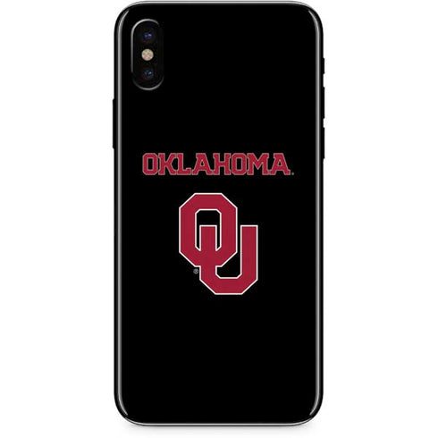 University of Oklahoma Only One Sooners iPhone XS Skin