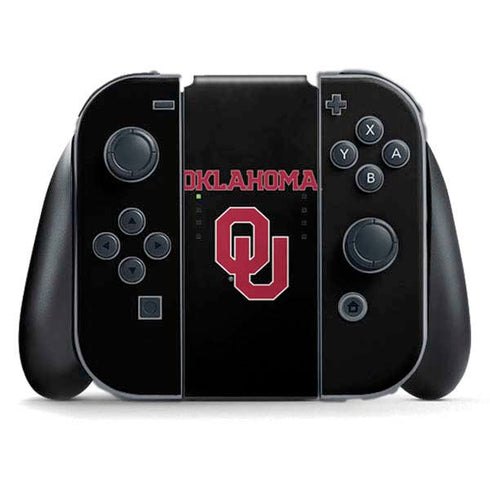 University of Oklahoma Only One Sooners Nintendo Switch (2017-2021) Joy-Con Controller Skin