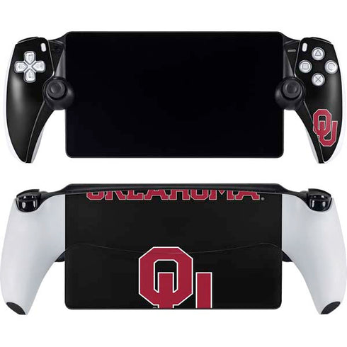 University of Oklahoma Only One Sooners PlayStation Portal Remote Player Skin
