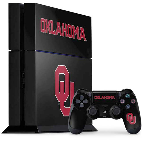 University of Oklahoma Only One Sooners PS4 Console and Controller Bundle Skin