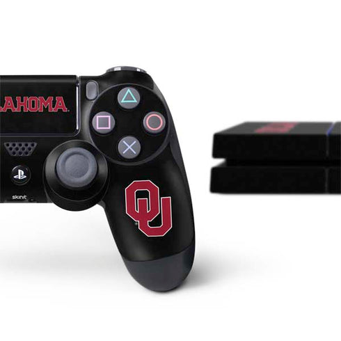University of Oklahoma Only One Sooners PS4 Console and Controller Bundle Skin