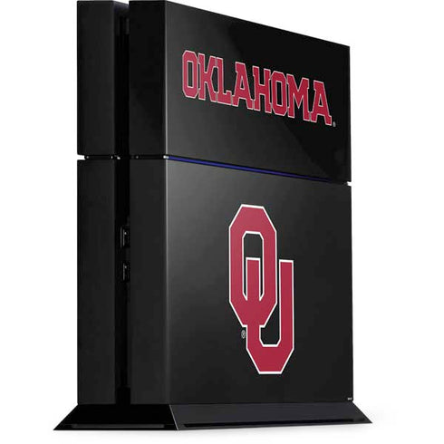 University of Oklahoma Only One Sooners PS4 Console Skin