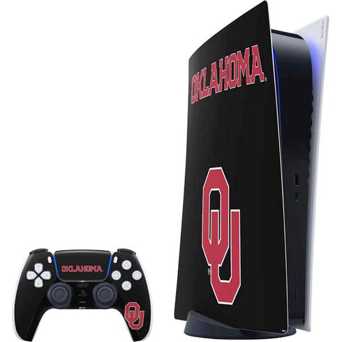 University of Oklahoma Only One Sooners PS5 Digital Edition Bundle Skin