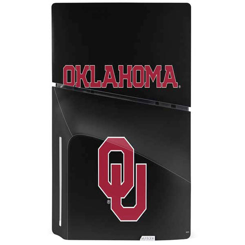 University of Oklahoma Only One Sooners PS5 Slim Disk Bundle Skin