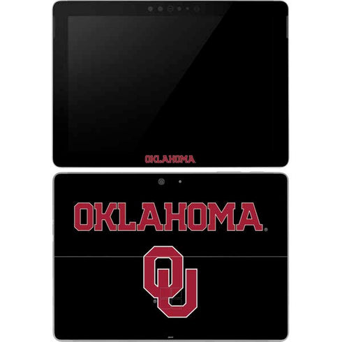University of Oklahoma Only One Sooners Surface Go Skin