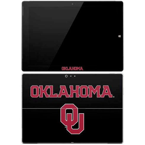 University of Oklahoma Only One Sooners Surface Pro 3 Skin