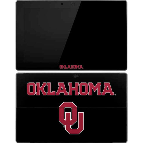 University of Oklahoma Only One Sooners Surface Pro Tablet Skin