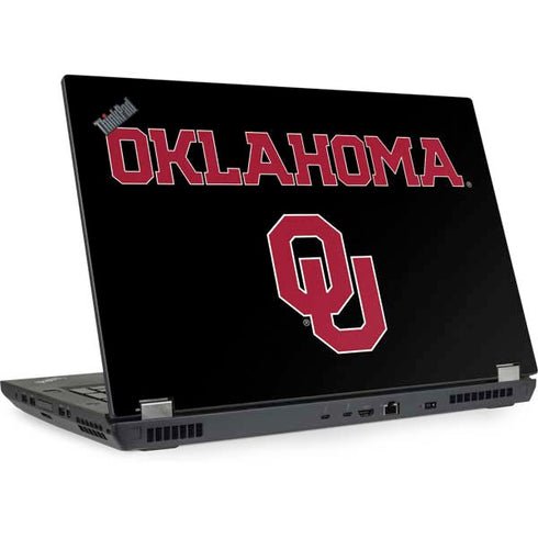 University of Oklahoma Only One Sooners Lenovo ThinkPad Skin