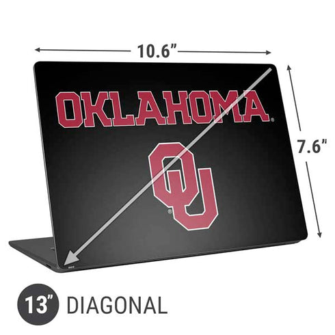 University of Oklahoma Only One Sooners Universal Laptop 13in (10.6 x 7.6in) Skin
