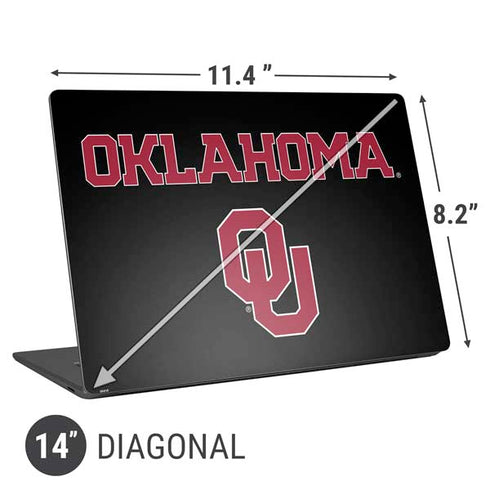 University of Oklahoma Only One Sooners Universal Laptop 14in (11.4 x 8.2in) Skin