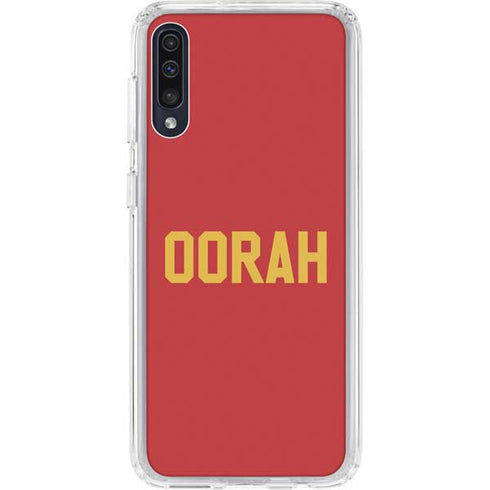 Oorah Military Galaxy A50 Clear Case