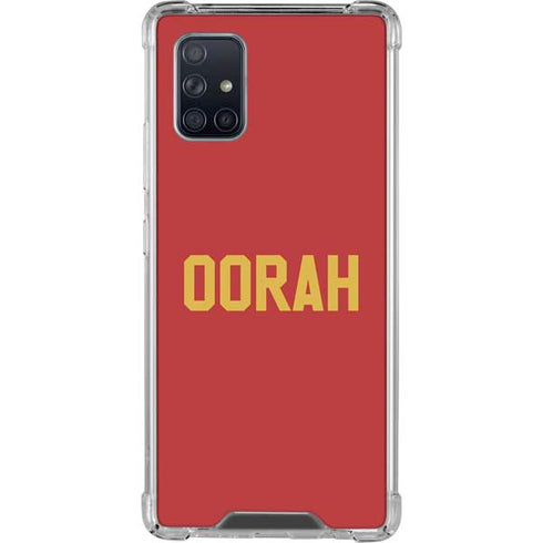 Oorah Military Galaxy A71 5G Clear Case