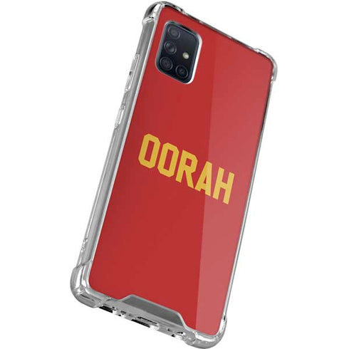 Oorah Military Galaxy A71 5G Clear Case