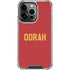Oorah Military iPhone 13 Pro Clear Case
