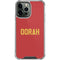 Oorah Military iPhone 13 Pro Max Clear Case