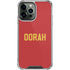 Oorah Military iPhone 13 Pro Max Clear Case